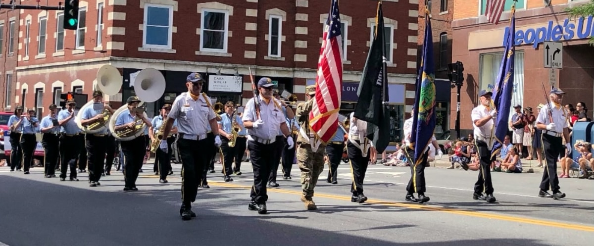 Brattleboro American Legion Band & Flags Parade