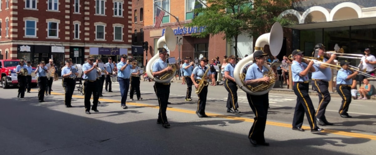Brattleboro American Legion Band Parade